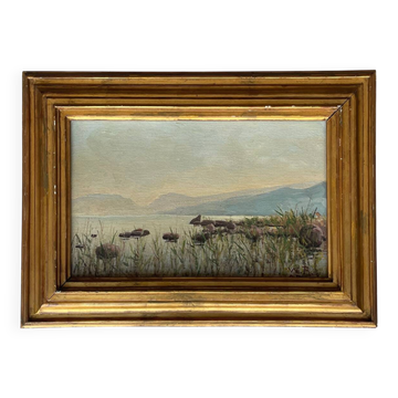 Oil painting by William Rothlisberger 1933