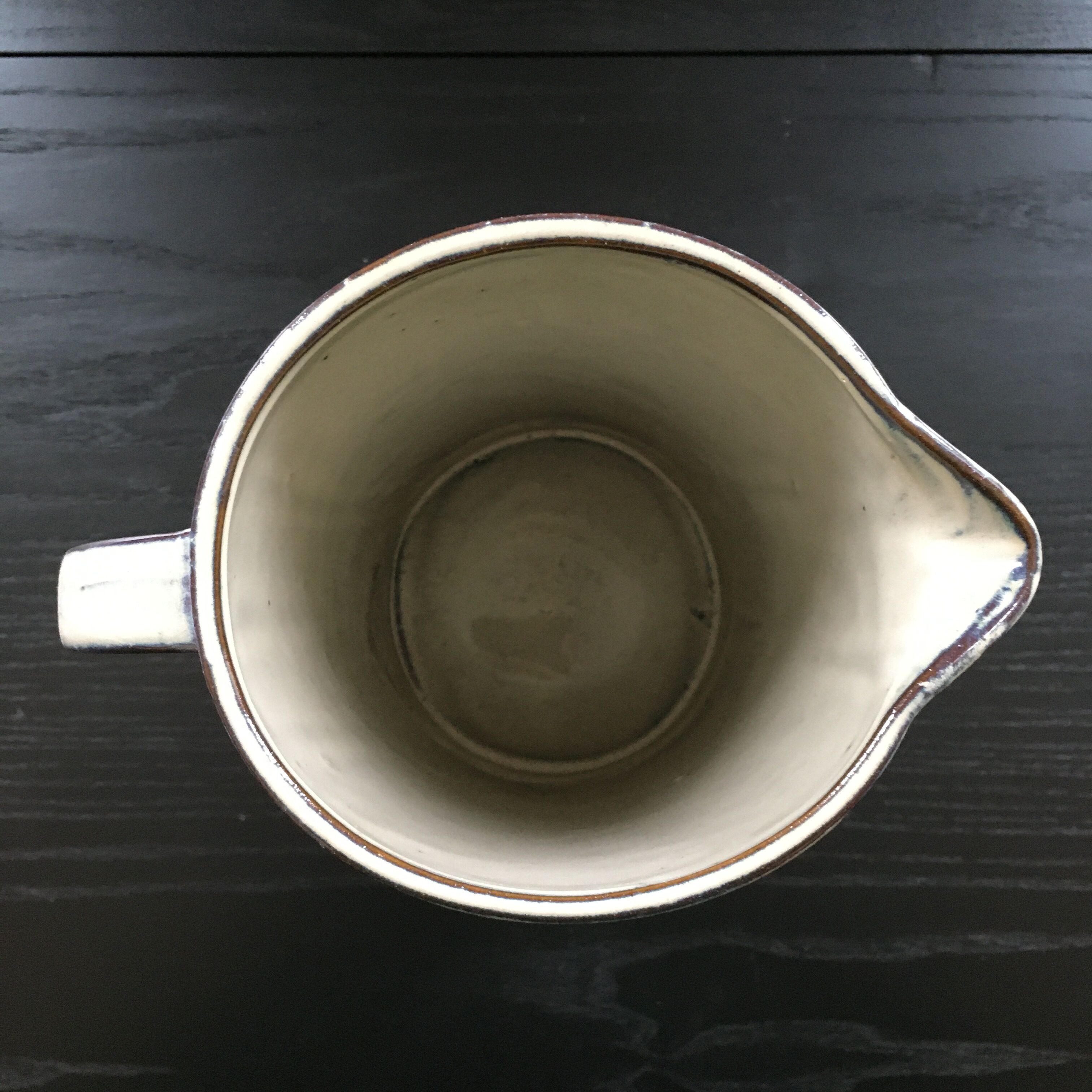 Scandinavian pitcher blue decor