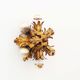 1960’s gilt ‘florentine’ ceiling or wall light by banci firenze