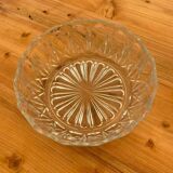 Cut glass salad bowl