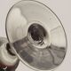 7 wine glasses with Greek decoration / glass. Height 16.5 cm. Diameter at the rim.