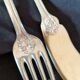 Menagere boulenger in silver metal model regency / Berry