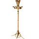 1960s Rattan Coat Rack from France