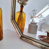 Vintage octagon mirror