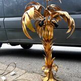 Hans Kögl Floor or table lamp Palm Tree Gilded Metal