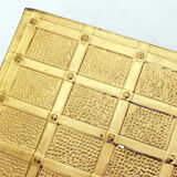 1960's brass magazine rack