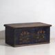 Antique trunk with floral motifs (Year 1901)