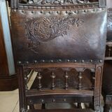 Lot of 6 chairs Henri II