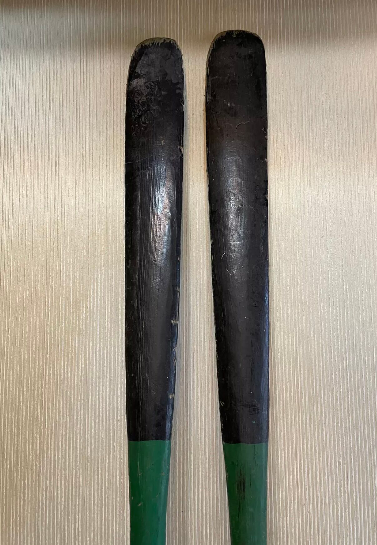 Old wooden paddles