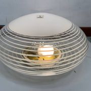Lot de 2 plafonniers en verre de Murano
