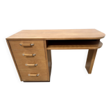 20th century maple veneer style desk