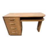 20th century maple veneer style desk