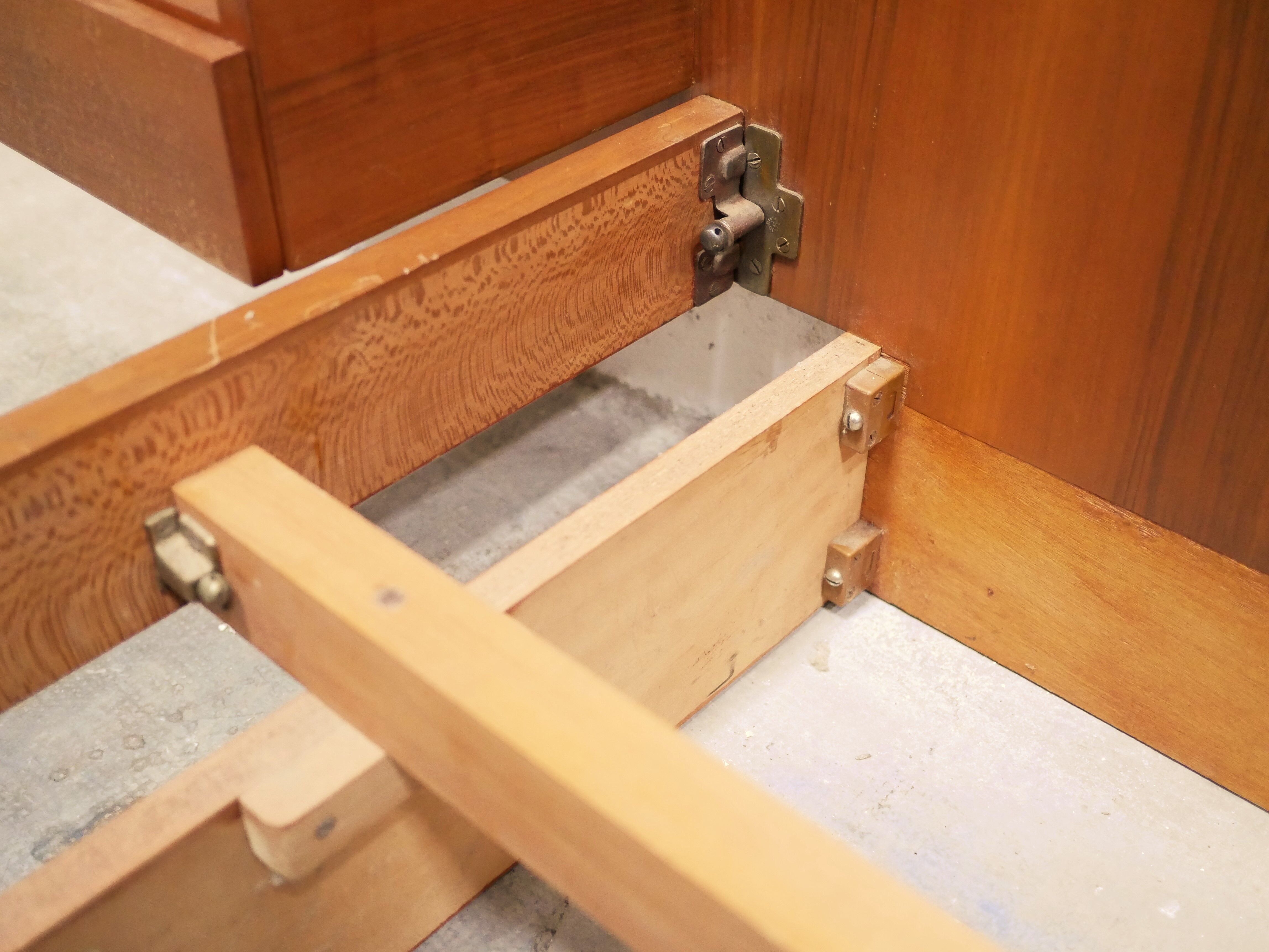 Vintage rosewood bed