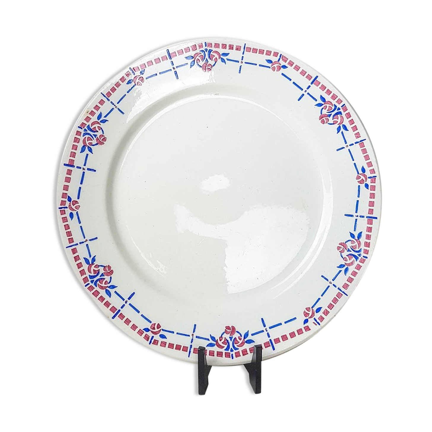 Saint Amand earthenware dish