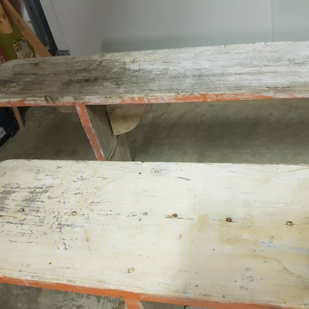 2 Old farm benches