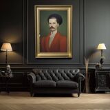 Old portrait - “The mustachioed” series