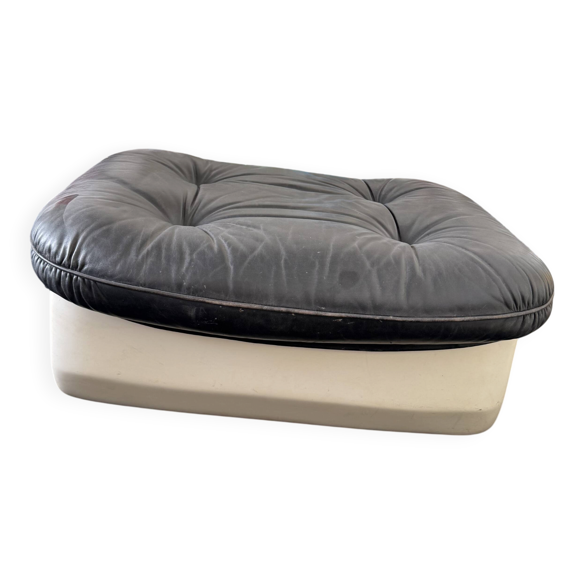 Pouf / ottoman vintage design – Space Age spirit – 60s/70s
