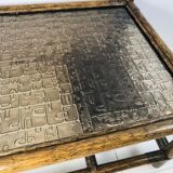 Table en rotin Manou vintage