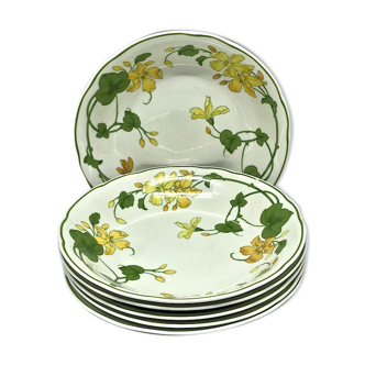Hollow plates Villeroy and Boch Geranium