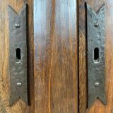 Brutalist Elm Cabinet by Olavi Hanninen
