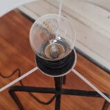 Brutalist wrought iron lamp