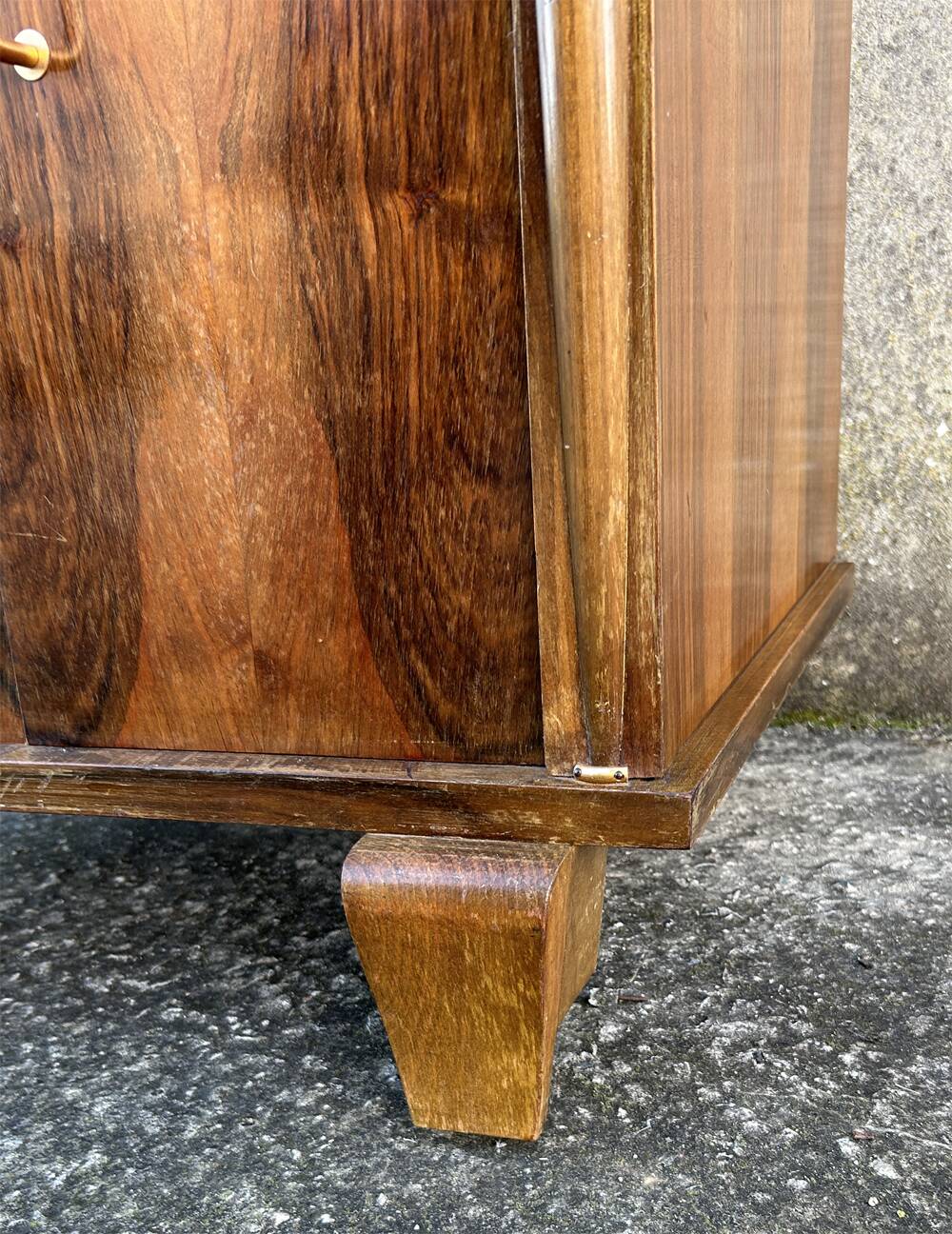 Art Deco bar cabinet, rosewood, 1930s