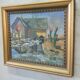 Albert Krüger, Scandinavian Modern Painting, 1928, Oil on Canvas, Framed