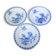 3 Gien Chardons dinner plates