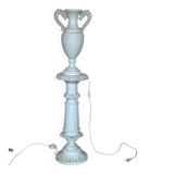 Alabaster column and its luminous basin