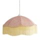 Suspension vintage parapluie imprimée avec franges D45 cm