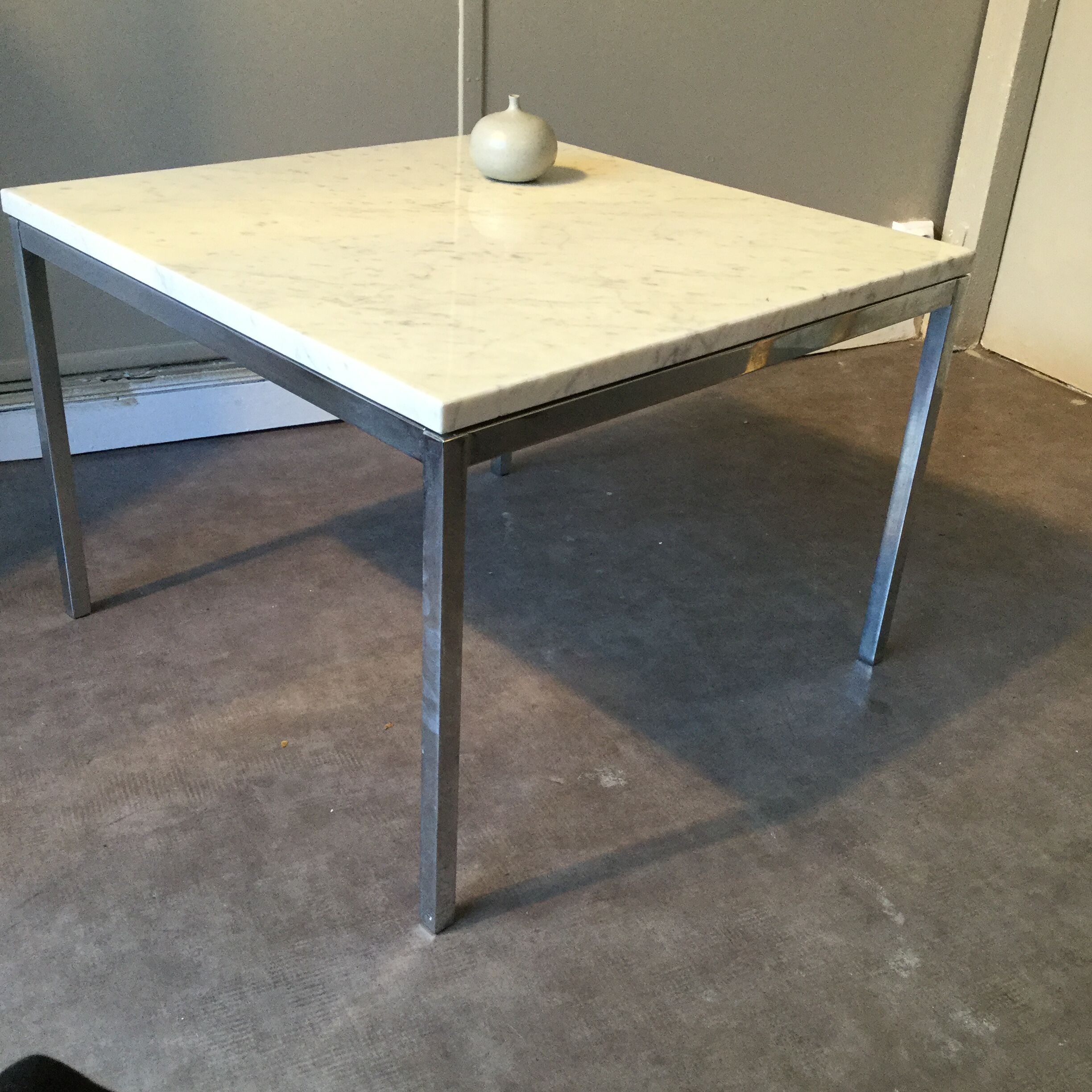 Table basse Florence Knoll en marbre