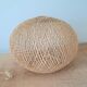 Abat jour suspension en corde vintage