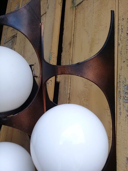 Wall lamp brutaliste applied design time 1960