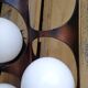 Wall lamp brutaliste applied design time 1960