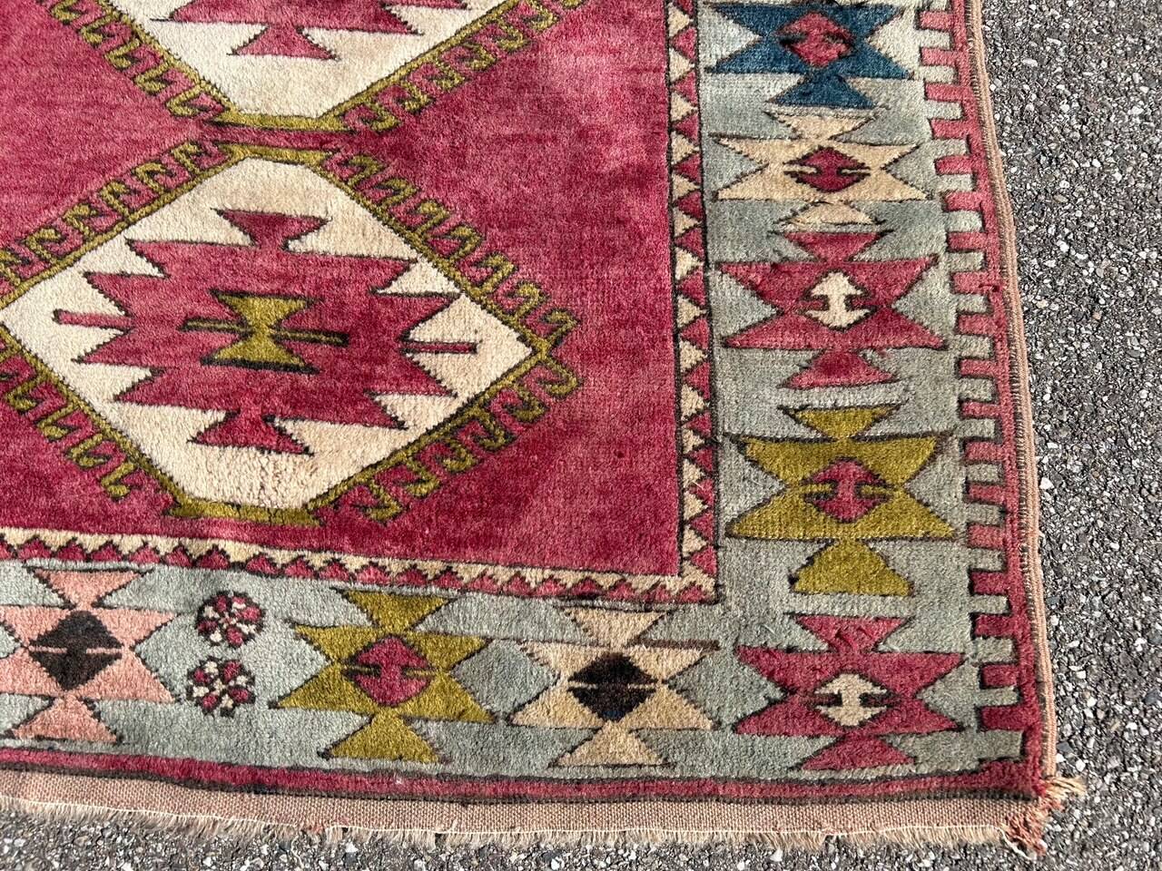 vintage pink persian rug