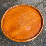 Louis XV round coffee table in solid wood