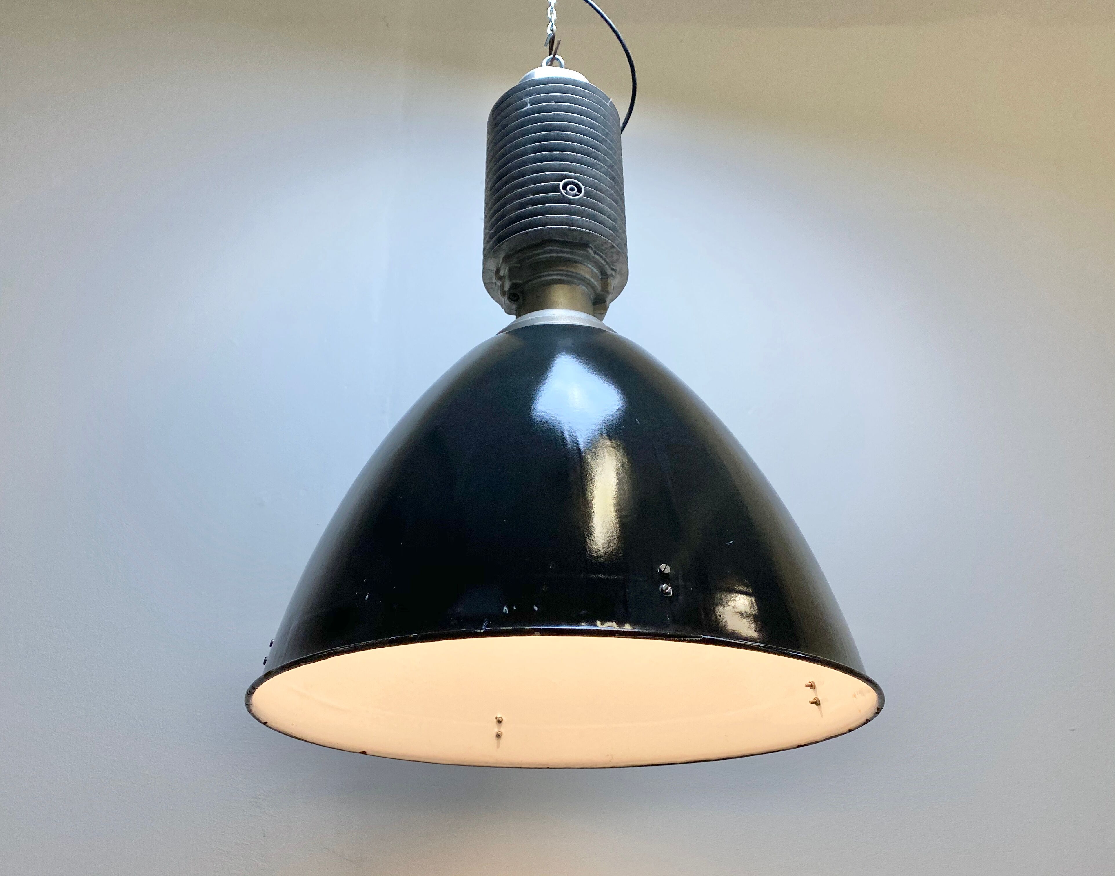 Vintage industrial factory hanging lamp