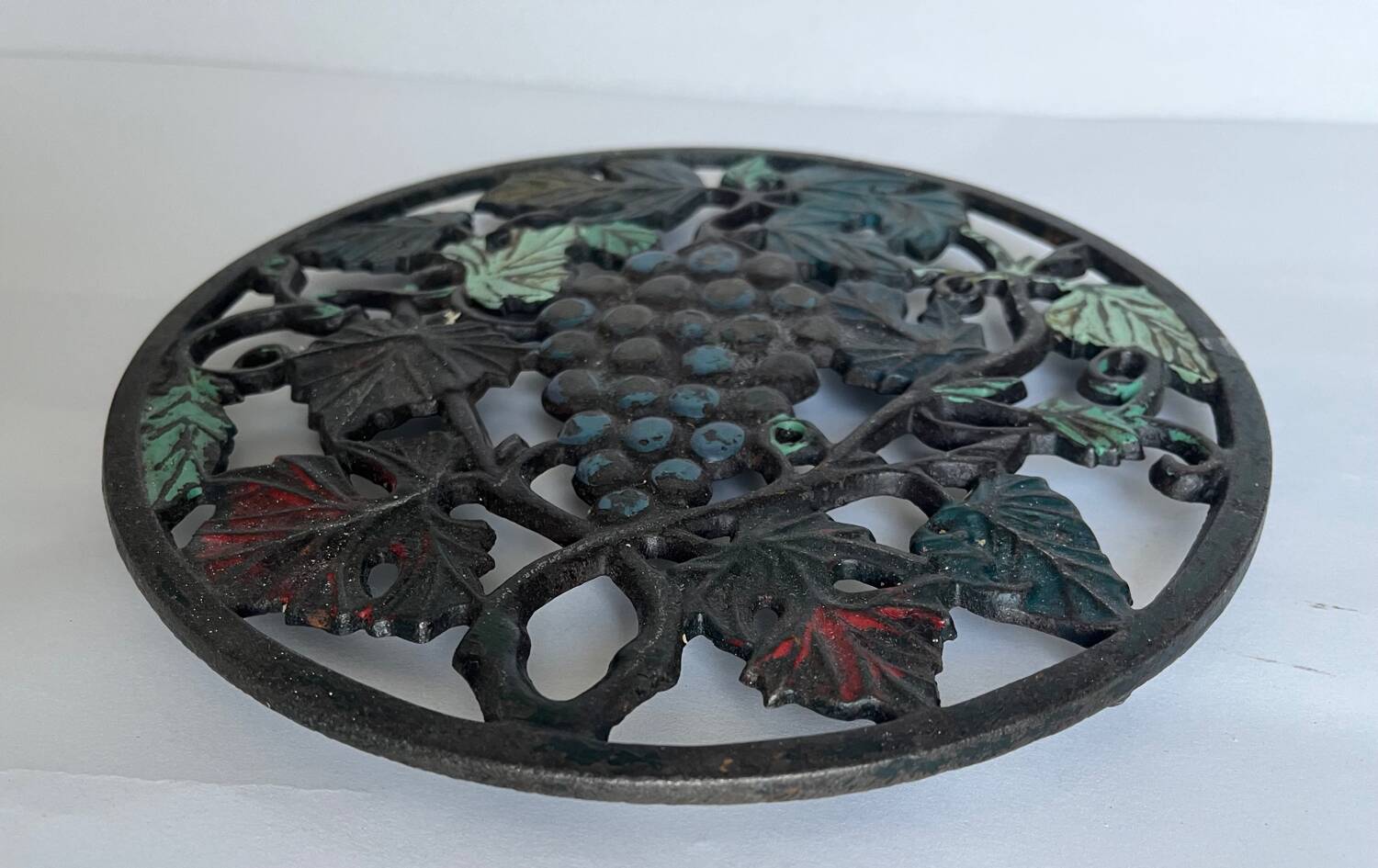 Old cast iron trivet