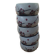 Lot de cinq tasses à thé japonais vintage