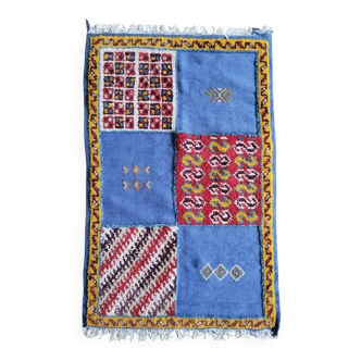 Handmade Berber Kilim Taznakht 108x70cm