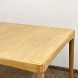 Mid-Century Modern Extendable Dining Table in Oak Wood by H.W. Klein for Bramin, 1960