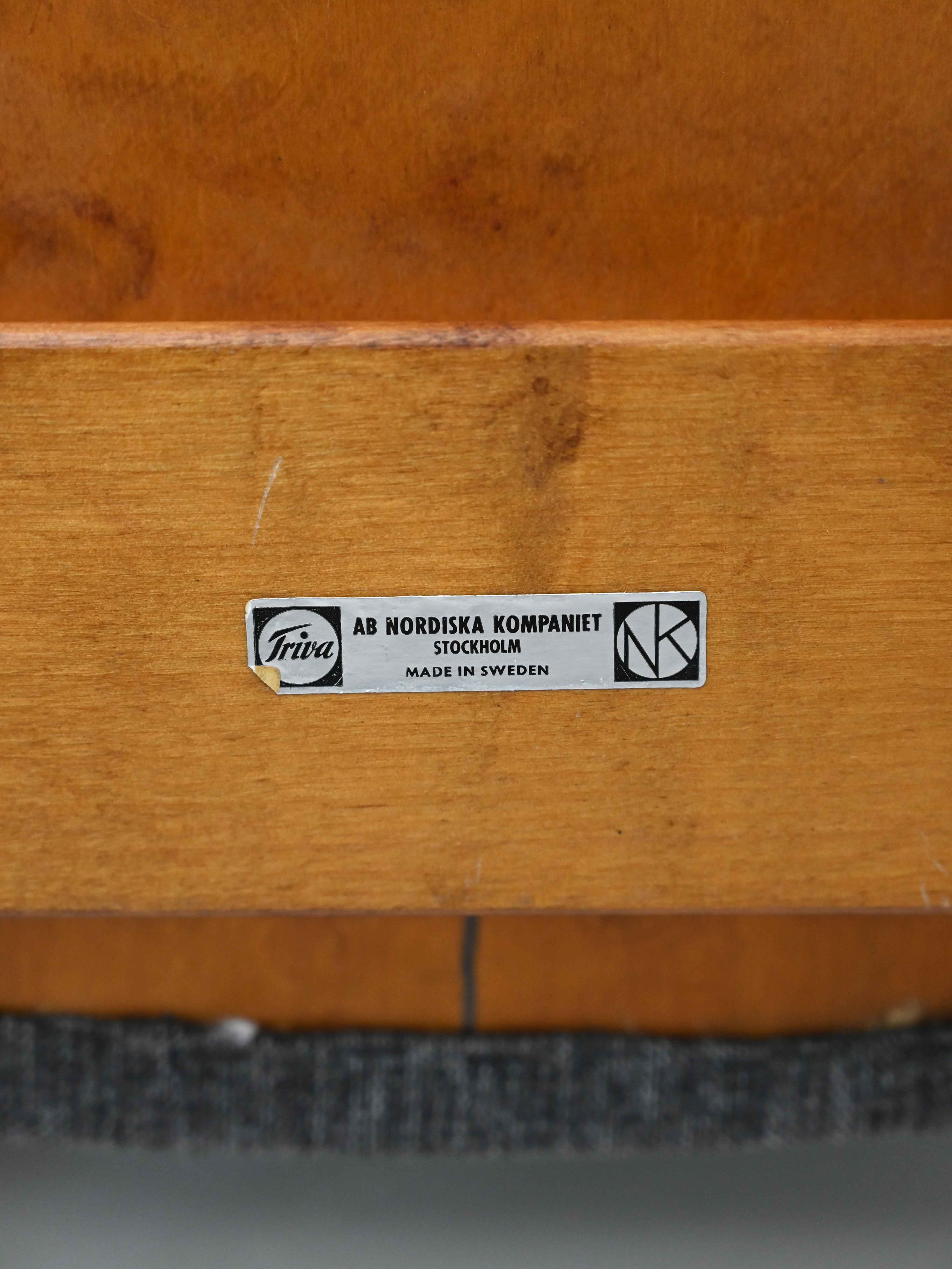 Set of 6 chairs designed by Bengt Ruda for NK