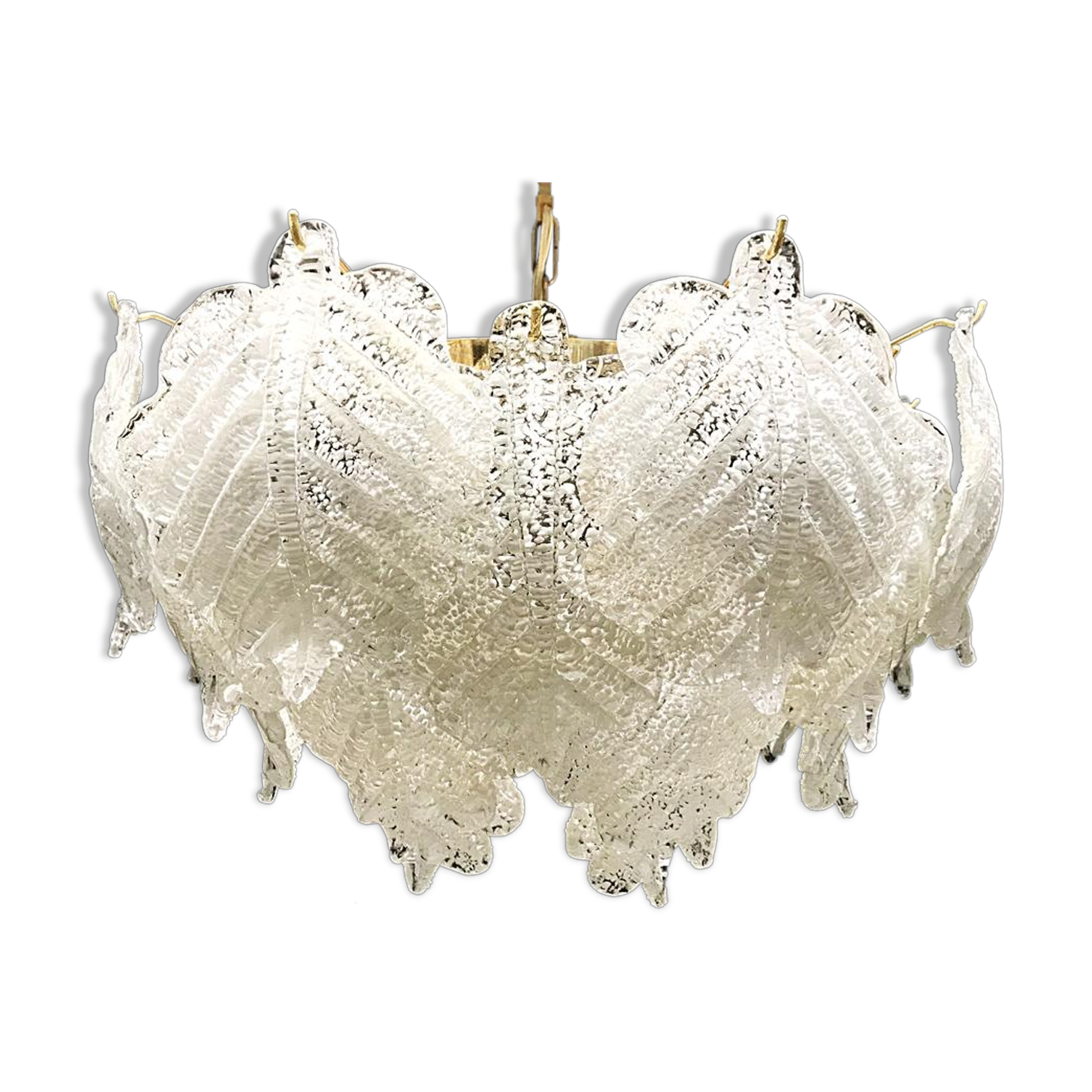 Mazzega chandelier 1960