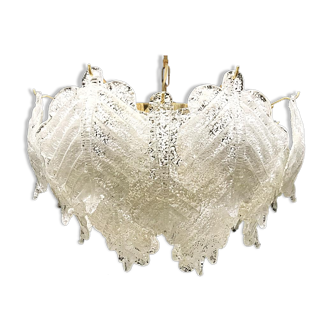 Mazzega chandelier 1960