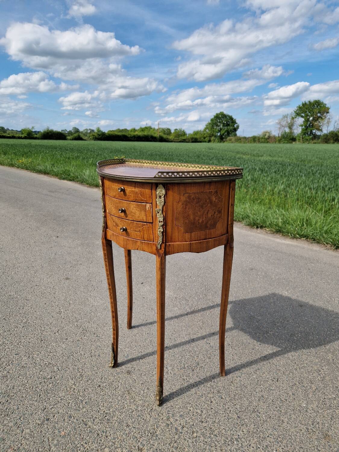 Louis XVI style side table