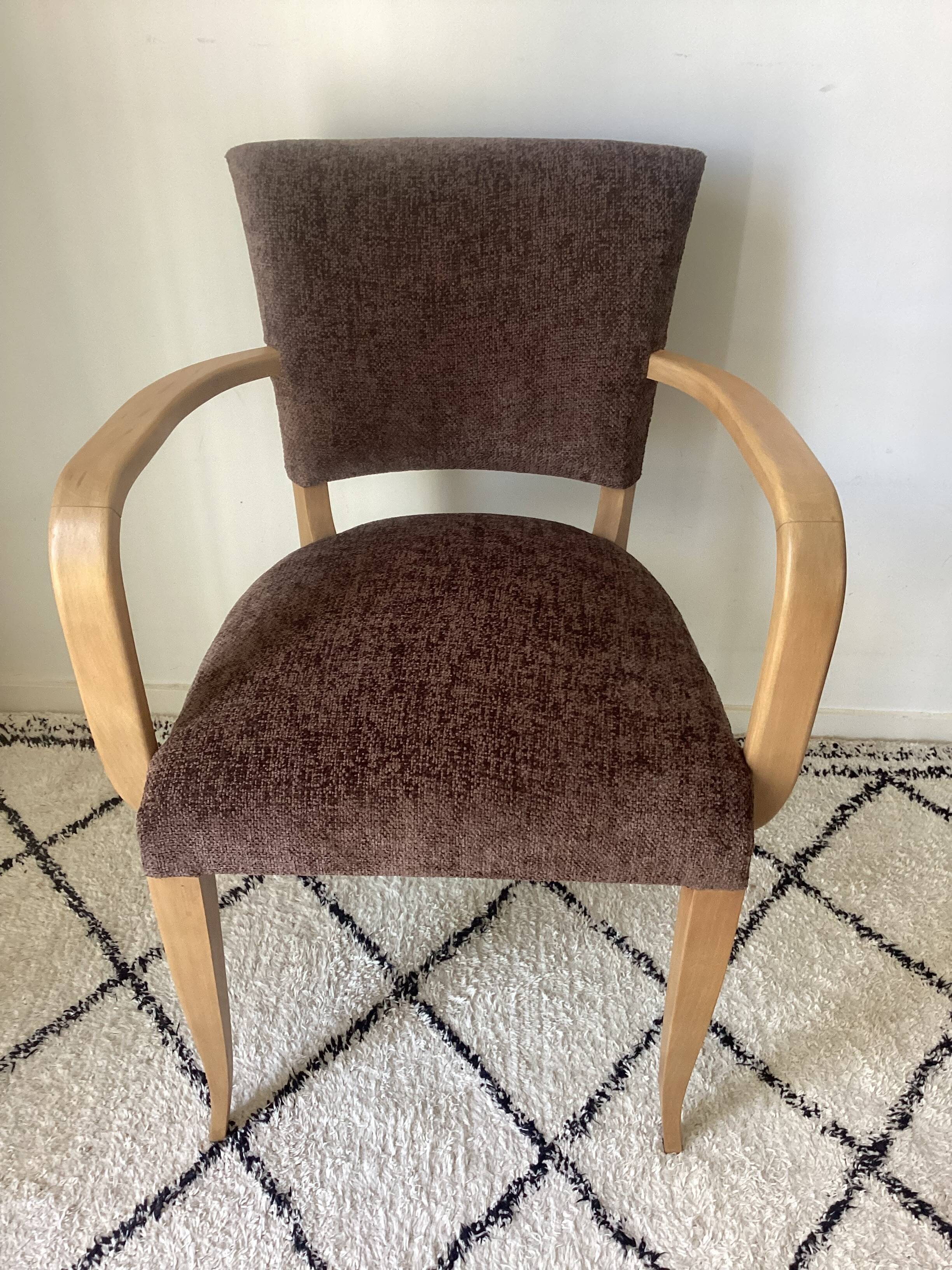 Fully restored bridge armchair