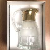 Pichet, cristal Moser, or 24 carats, collection Splendid