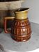 Glazed ceramic pitcher
