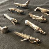 8 porte couteaux animaux art-déco 1930 design sandoz