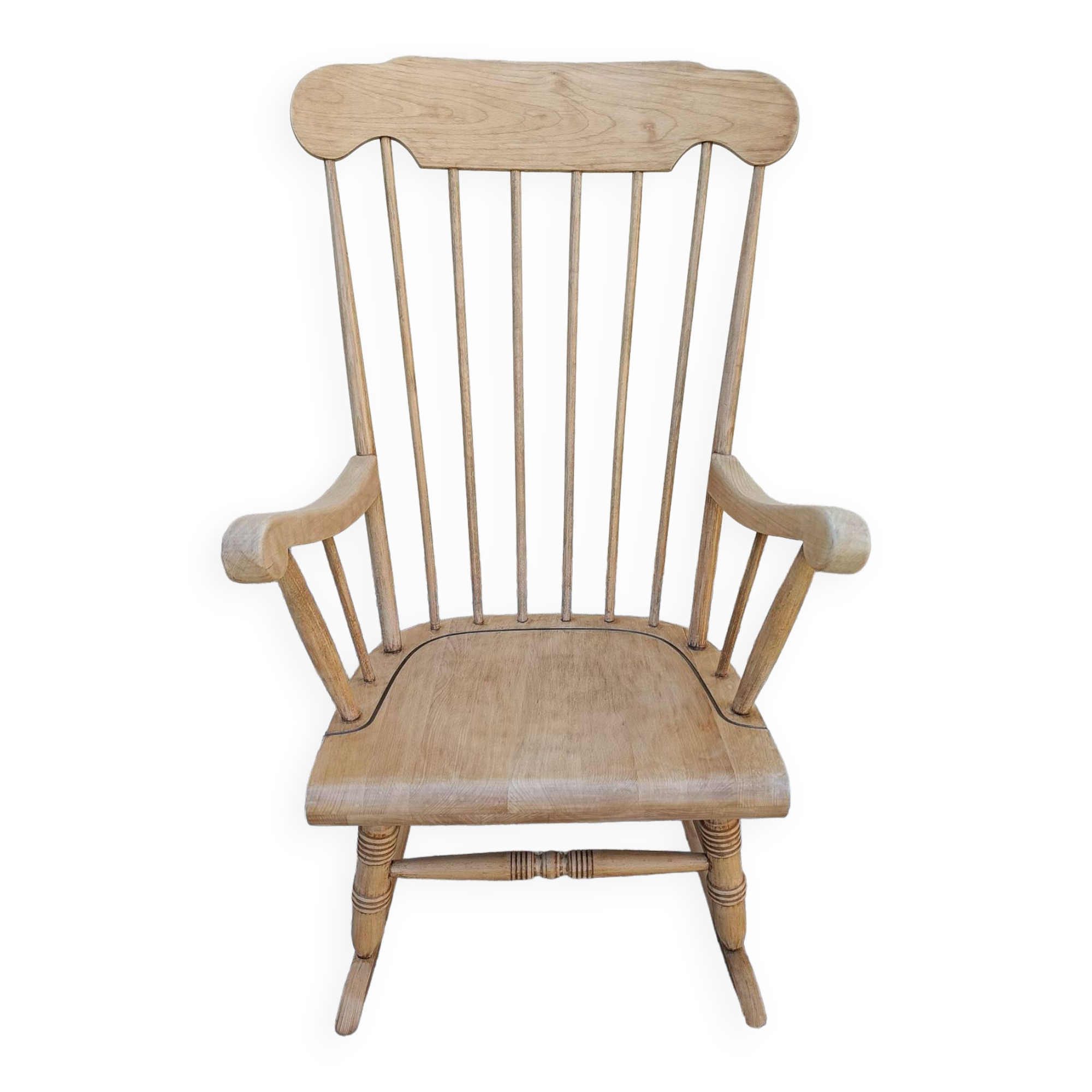 Wooden rocking chair